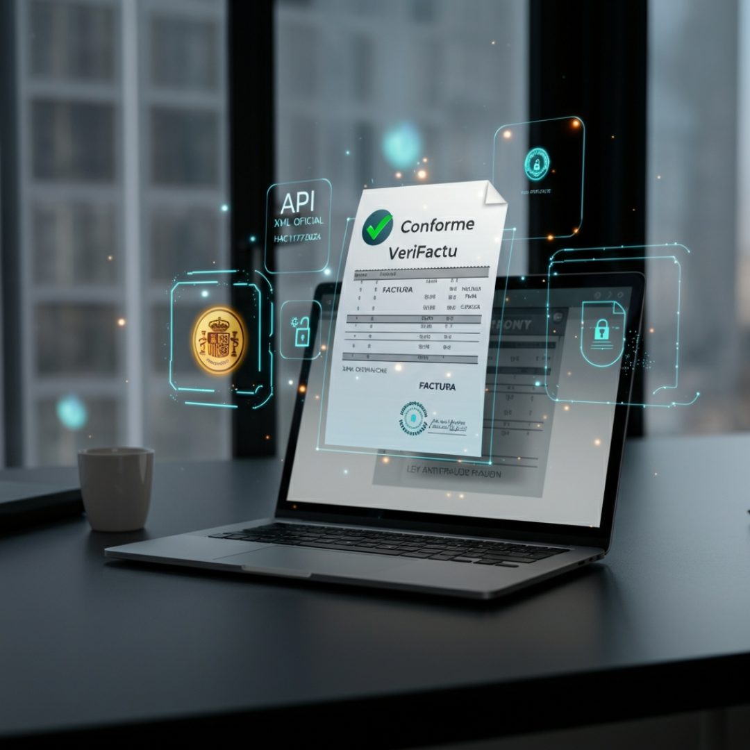 Integración API Verifactu para desarrolladores con REST JSON