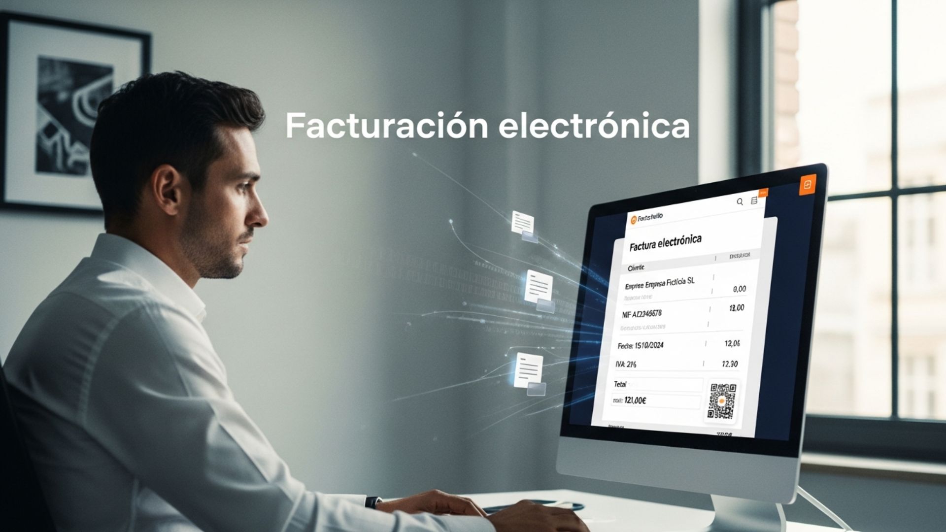 Factura electrónica en España según la Ley Crea y Crece 18/2022, con software Facturhello para empresas y autónomos.